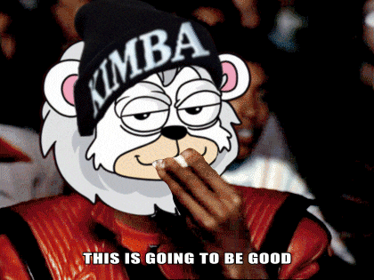 Kimba Crypto GIF