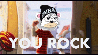 Kimba Crypto GIF