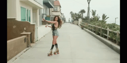 Kimberly Cole Rollerskating GIF. This 498 x 249 animated GIF is part of our roller skating collection. Related themes include dance, dancing. Created by…