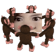 Kimi My Queen Twitch Sticker