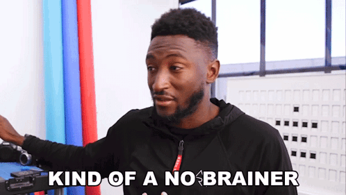 Kind Of A No Brainer Marques Brownlee GIF