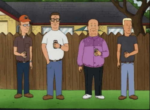 King Of The Hill Hank Hill GIF. This 498 x 368 animated GIF is part of our king of the hill yep collection. Created by ceeslaw. View the original animation…
