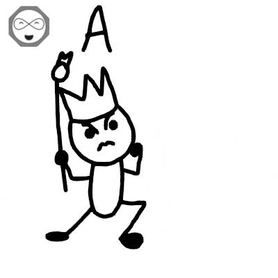 King Stickman GIF