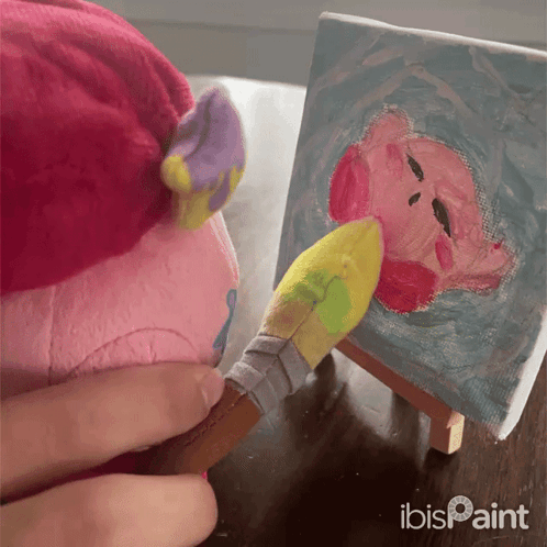 Kirby Artist Kirby GIF