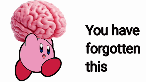 Kirby Brain GIF