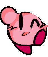 Kirby Funkin At The Forgotten Land Sticker