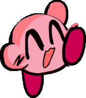 Kirby Funkin At The Forgotten Land Sticker