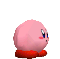 Kirby Hi Sticker