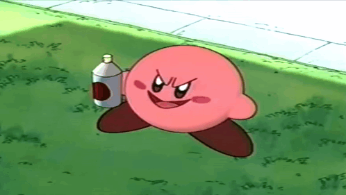 Kirbylaugh GIF