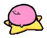Kirbyspin Sticker