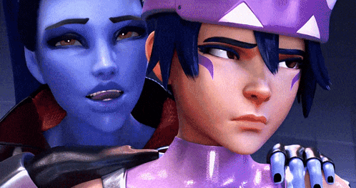 Kiriko Purple GIF