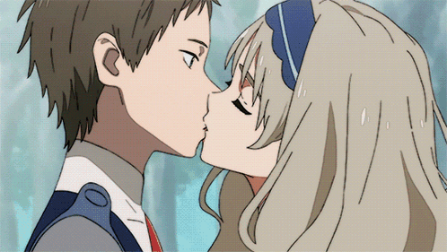 Kiss Anime GIF