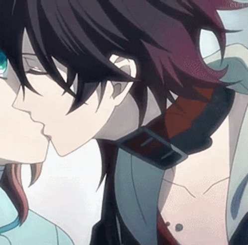 Kiss Anime GIF