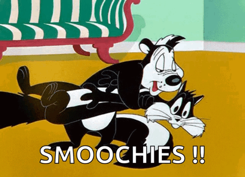 Kiss Cartoon GIF