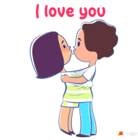 Kiss Sticker