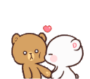 Kiss Cute Sticker