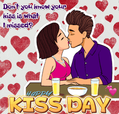 Kiss Day Kisses GIF