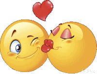 Kiss Heart Sticker