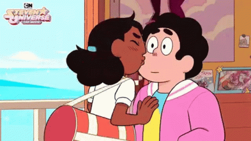 Kiss Steven Universe GIF