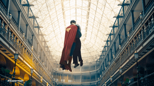 Kiss Superman GIF