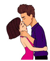 Kiss Sticker
