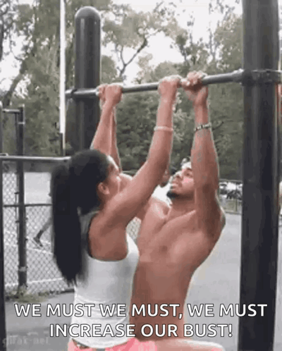 Kiss Workout GIF