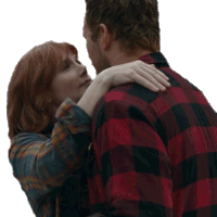 Kissing Claire Dearing Sticker