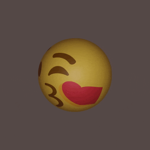 Kissing Head Spinning GIF