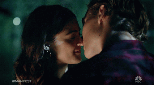 Kissing Olive Stone GIF