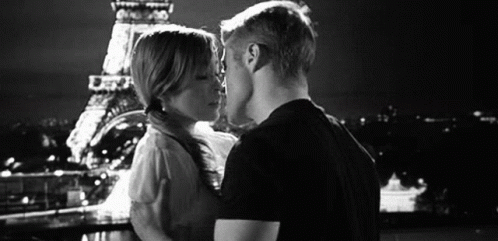 Kissing Paris GIF