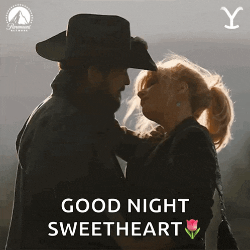 Kissing Rip Wheeler GIF