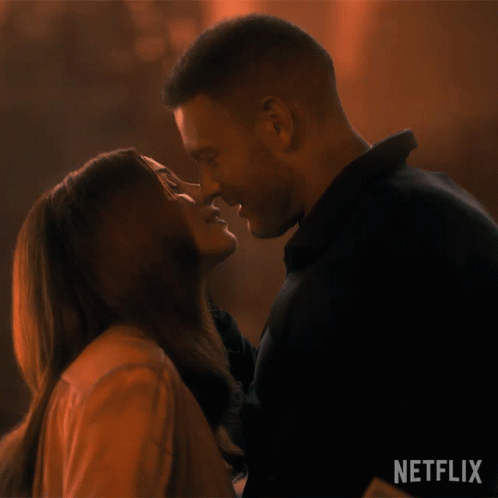 Kissing Sloane GIF