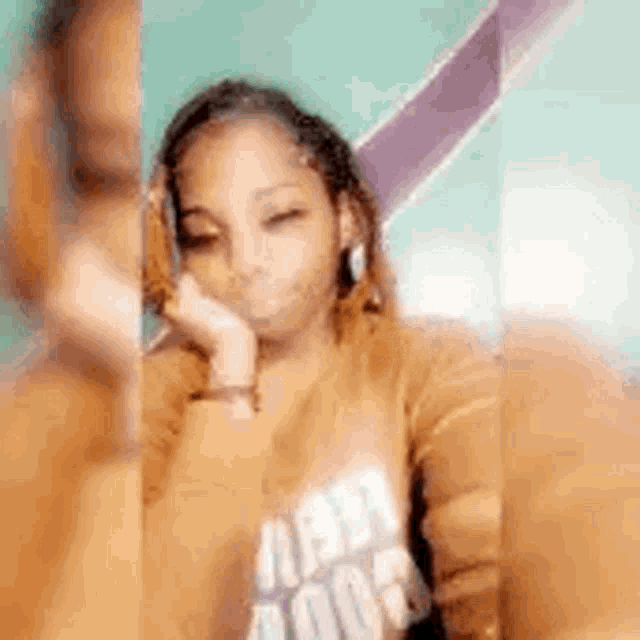 Kissy Face Straight GIF