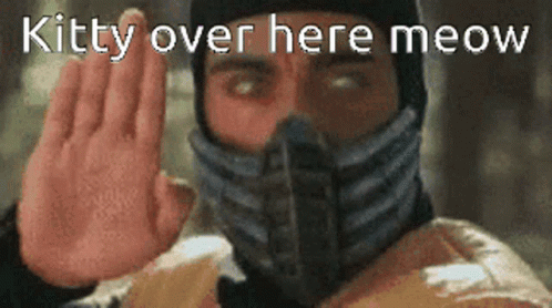 Kitty Get Over Here GIF. This 498 x 278 animated GIF is part of our scorpion get over here collection. Related themes include get over here. Created by…