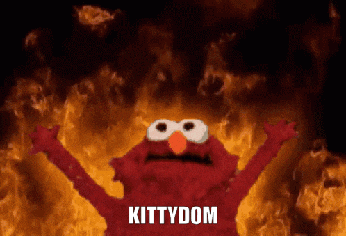 Kittydom Elmo Fire GIF