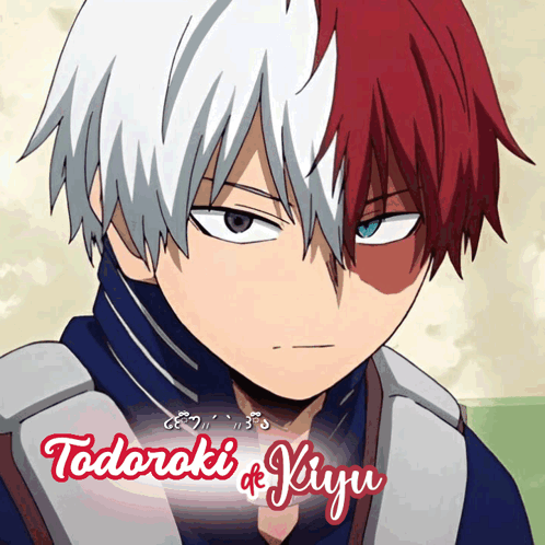 Kiyu Dropeo A Shoto Shoto Todoroki GIF