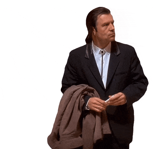 Klaus Iohannis Jonh Travolta GIF