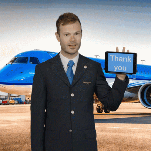 Klm Aviations GIF. This 498 x 498 animated GIF is part of our funny airplane collection. Related themes include airplane, holiday, thank you. Created by…