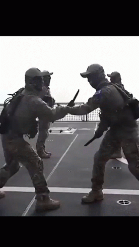 Knife Fight GIF