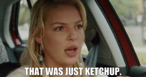 Knocked Up That Was Just Ketchup GIF. This 498 x 263 animated GIF is part of our just bleed collection. Created by masoncarr2244. View the original…