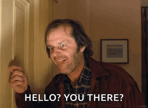 Knocking Psycho GIF. This 498 x 365 animated GIF is part of our hello is there anybody out there collection. Related themes include knocking. Created by…