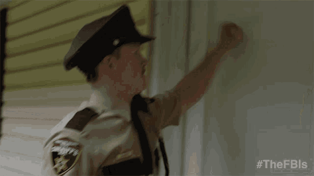 Knocking The Door Deputy Eddie GIF