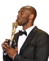 Kobe Bryant Oscars Sticker