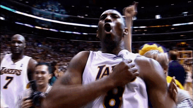 Kobe Bryant Scream GIF