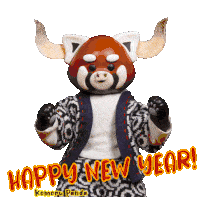 Komoru Panda Ox Sticker