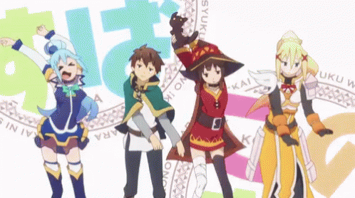 Konosuba Dancing GIF