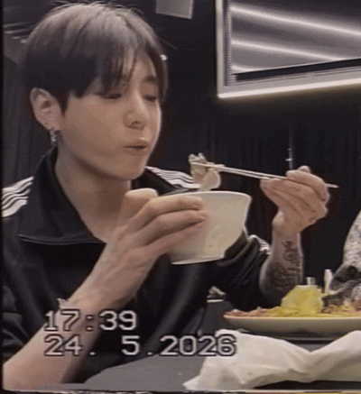 Koocheekcheek Aggressively Eating Jungkook GIF
