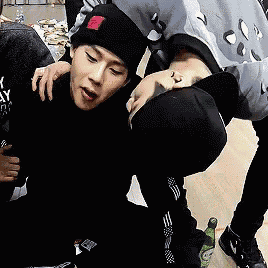 Korean Kiss GIF
