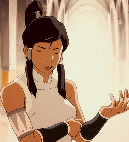 Korra Talks The Legend Of Korra GIF