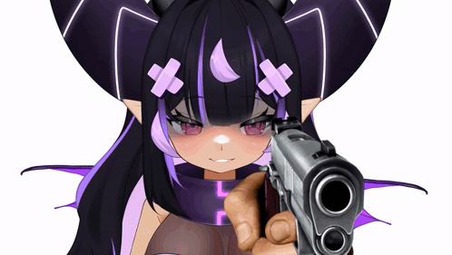 Kowokii Vtuber GIF. This 498 x 281 animated GIF is part of our smug anime face collection. Related themes include anime, anime girl, gun. Created by…